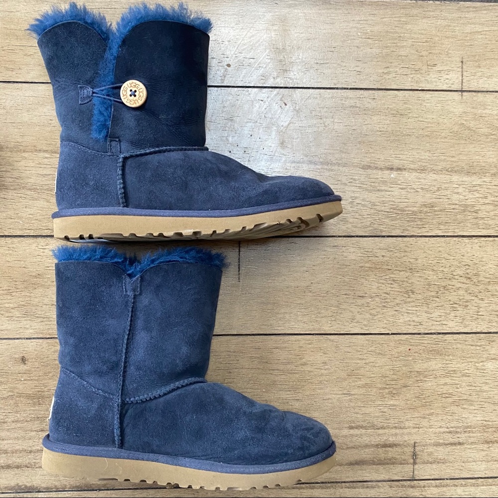 UGG Mini Bailey Button II Genuine Sherling Boot - Picture 5 of 8